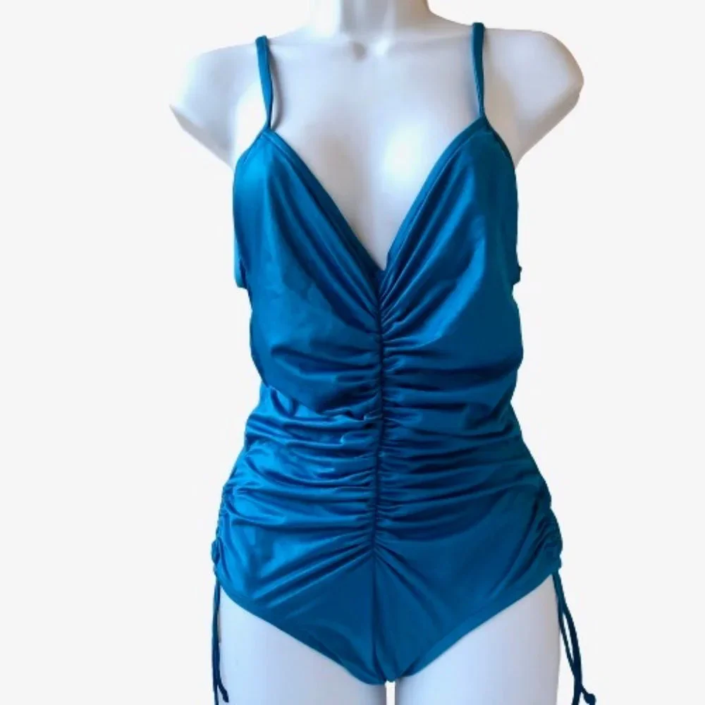 ROSE MARIE REID One Piece Swimsuit Vintage 80's